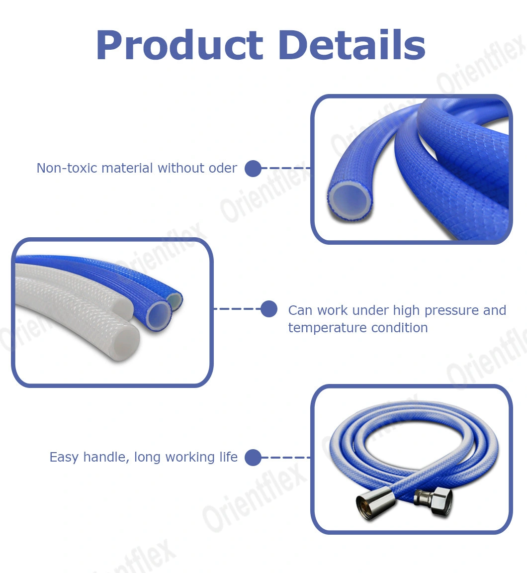 New Vinyl PVC Power Bidet Shower Hose Manufacturers